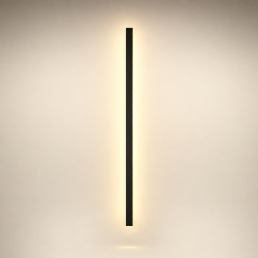 Edmond Ligne Acier Noir Mat Minimaliste