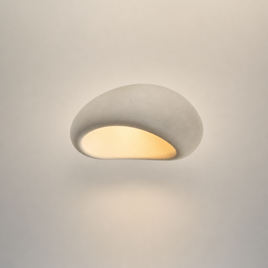 Ryu Coque Céramique Blanche Minimaliste Épuré