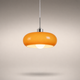 Suspension Sphère Verre Opalin et Laiton Minimaliste Design Boule - Chambre Salon Cuisine — Orbe