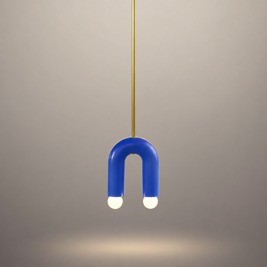 Fabrizia Arches Métal Noir Brillant Minimaliste
