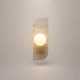 Applique Murale Cylindre Verre Opalin Minimaliste Design Moderne - Chambre Salle de Bain Salon — Cremona