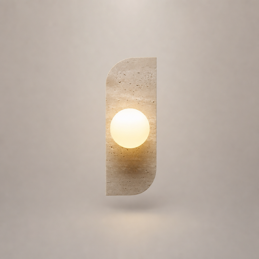 Applique Murale Cylindre Verre Opalin Minimaliste Design Moderne - Chambre Salle de Bain Salon — Cremona