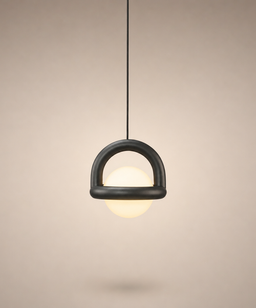 Suspension Anneau Métal Coloré Minimaliste Design - Cuisine Salon Salle à Manger — Orbit