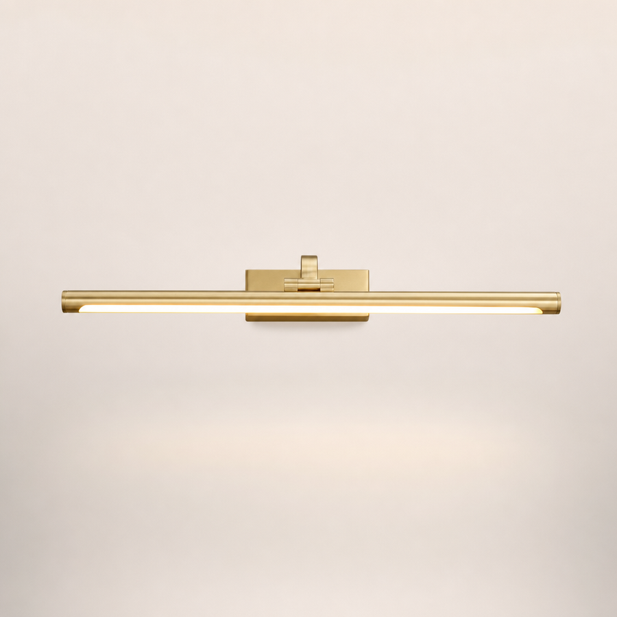Cameo Barre Laiton Doré Minimaliste B