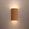 Applique Murale Cylindre Bois Texturé Minimaliste Design Moderne - Chambre Salle de Bain Salon — Colure