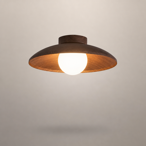 Tëlys Disque Bois Naturel Minimaliste