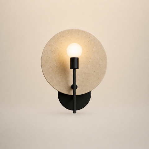 Adaeze Disque Pierre Naturelle Minimaliste