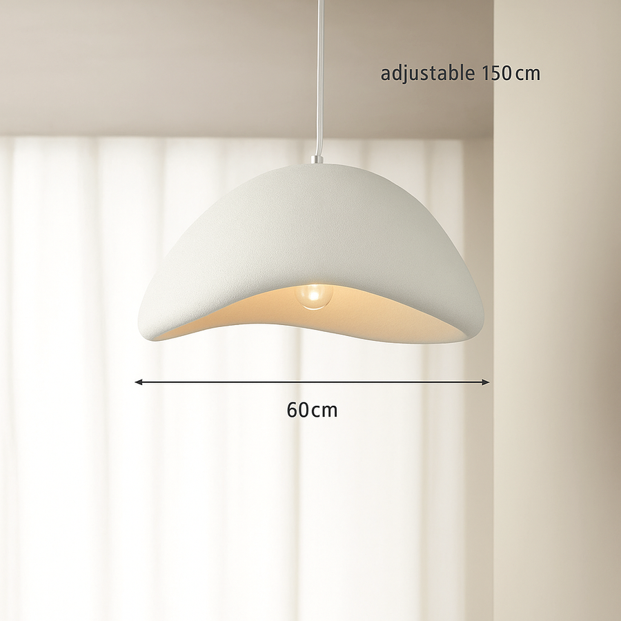 Suspension Cylindres Verre Fumé et Métal Noir - Chambre Salon Cuisine — Tubis