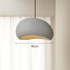 Suspension Cylindres Verre Fumé et Métal Noir - Chambre Salon Cuisine — Tubis