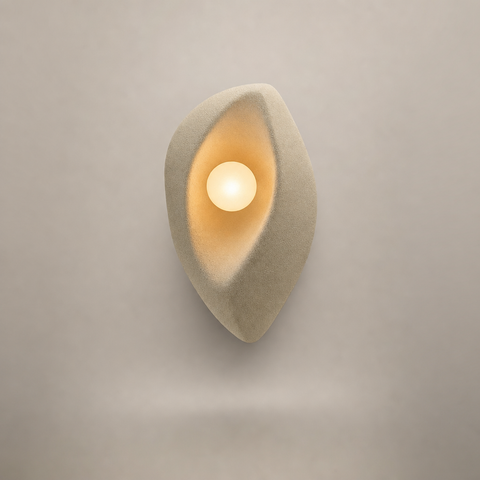 Yomi Coquillage Plâtre Blanc Minimaliste