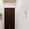 Applique Murale Sphère Marbre Blanc et Métal Noir Noire - Chambre Salle de Bain Salon — Delo