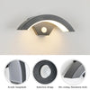 Niamh Arche Aluminium Noir Mat Minimaliste