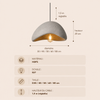 Suspension Nuage Fibre Blanche Minimaliste Design - Chambre Salon Cuisine — Nimbus