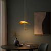 Suspension Anneau Verre Opalin et Ambre Doux - Chambre Salon Cuisine — Regulus