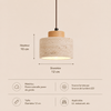 Suspension Cylindre Métal Noir Minimaliste Épuré Design - Chambre Salon Cuisine — Calypso