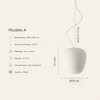 Suspension Abat-Jour Acier Noir Mat Industriel - Cuisine Salon Bureau — Coiffe