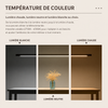 Suspension Barre Bois Naturel Minimaliste Design - Cuisine Chambre Salon — Linéo