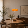 Suspension Sphère Verre Opalin et Laiton Minimaliste Design Boule - Chambre Salon Cuisine — Orbe
