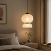 Suspension Globe Papier Blanc Minimaliste Nordique Design Boule - Chambre Salon Cuisine — Ravenna