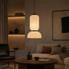 Suspension Globe Papier Blanc Minimaliste Nordique Design Boule - Chambre Salon Cuisine — Ravenna