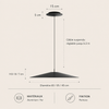 Suspension Nuage Résine Blanche Minimaliste Design - Chambre Salon Cuisine — Cirrus
