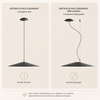 Suspension Nuage Résine Blanche Minimaliste Design - Chambre Salon Cuisine — Cirrus