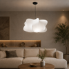 Suspension Nuage Tissu Crème Wabi-Sabi Design - Chambre Salon Cuisine — Mist