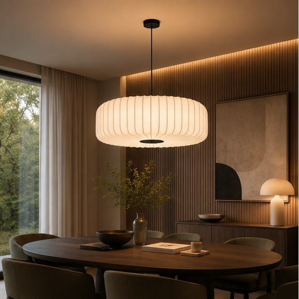 Suspension Roches Sculptées Pierre Naturelle Épurée Design - Cuisine Chambre Salon — Lumio