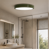 Plafonnier Anneau Céramique Crème Minimaliste Design Moderne - Salle de Bain Salon Chambre — Alcyone