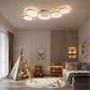 Plafonnier Anneaux Métal Design Salon LED Moderne Minimaliste - Salon Cuisine Chambre — Aether