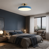 Plafonnier Anneau Métal Noir Minimaliste Design Moderne - Salle de Bain Salon Chambre — Grasse
