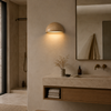 Applique Murale Lanterne Rotin Tressé Naturel Bohème - Chambre Salon Salle de Bain — Falot