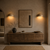 Applique Murale Lanterne Rotin Tressé Naturel Bohème - Chambre Salon Salle de Bain — Falot