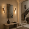 Applique Murale Barre Marbre Blanc Minimaliste Design Moderne - Chambre Salle de Bain Salon — Regulus