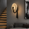 Applique Murale Anneau Verre Opalin Minimaliste Design Moderne Ronde - Chambre Salle de Bain Salon — Arcus