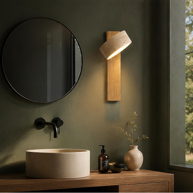 Applique Murale Ondes Métal Noir Mat Minimaliste Design Moderne Noire - Chambre Salle de Bain Salon — Arlas