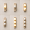 Applique Murale Cylindre Verre Opalin Minimaliste Design Moderne - Chambre Salle de Bain Salon — Cremona
