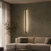 Applique Murale Cylindre Métal Noir Minimaliste Design Moderne Noire - Chambre Salle de Bain Salon — Lucha