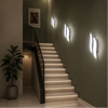 Applique Murale Sphère Marbre Blanc et Métal Noir Noire - Chambre Salle de Bain Salon — Delo