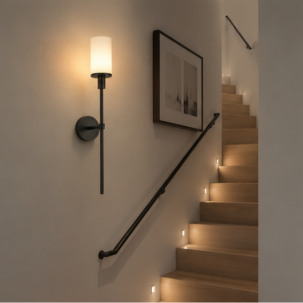 Applique Murale Sphère Albâtre Éclatante Minimaliste Design Moderne - Chambre Salle de Bain Salon — Novus