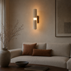 Applique Murale Barre Marbre Blanc Minimaliste Design Moderne - Chambre Salle de Bain Salon — Regulus