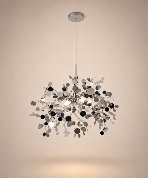 Lustre Suspension Sphère Verre Opalin Blanc Minimaliste Design - Salon Salle à Manger — Vesta