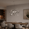 Lustre Suspension Sphère Verre Opalin Blanc Minimaliste Design - Salon Salle à Manger — Vesta