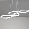 Suspension Anneaux Métal Doré Minimaliste Design - Cuisine Salon Salle à Manger — Torus