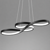 Suspension Anneaux Métal Doré Minimaliste Design - Cuisine Salon Salle à Manger — Torus