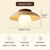 Solaire Disque Pierre Travertin — Default Title