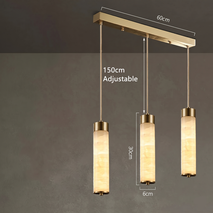 Suspension Ondes Bois Naturel Sculptural Épuré Design - Cuisine Chambre Salon — Fulvia