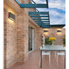 Enguerrand Rectangle Aluminium Gris Minimaliste