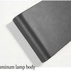 Enguerrand Rectangle Aluminium Gris Minimaliste
