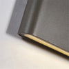 Enguerrand Rectangle Aluminium Gris Minimaliste